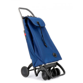 Carro Compra ROLSER I-MAX MF 4 Ruedas 2 Giratorias Plegable Azul Klein