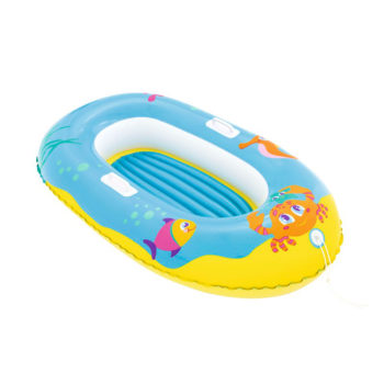 Barca Hinchable Infantil Happy Crustacen 135x89cm Bestway