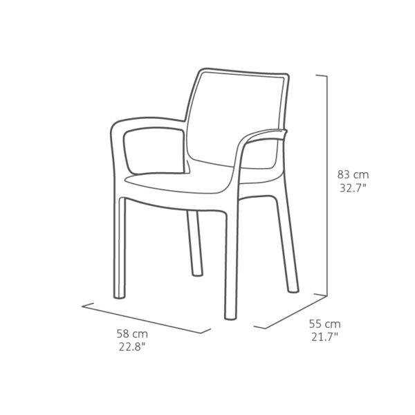 Silla Bali Keter