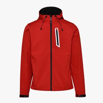Chaqueta Softshell sail samba roja de Diadora