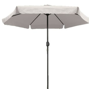 Parasol de aluminio de 2.50 mts beige