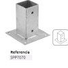 SOPORTE PLETINA 70X70  para pergolas