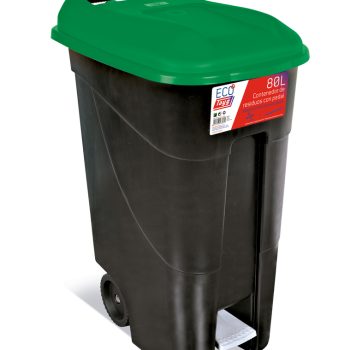 Contenedor Plástico Pedal 80L