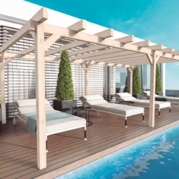 Pérgola Marsella Maderland