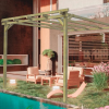 Pérgola Burdeos Maderland