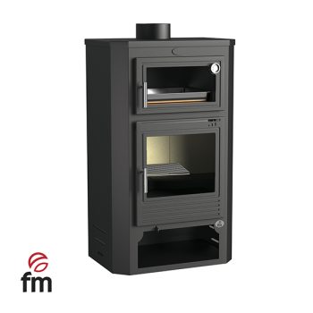 Estufa leña con horno Envolvente