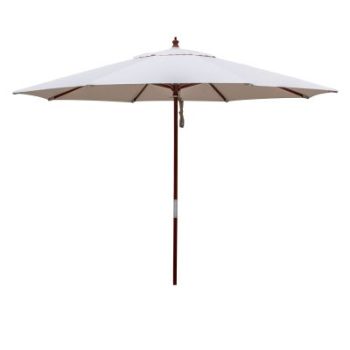 Parasol Aluminio Doble Polea Madeira